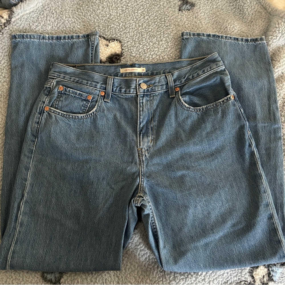 Levi’s low pro straight Jean
